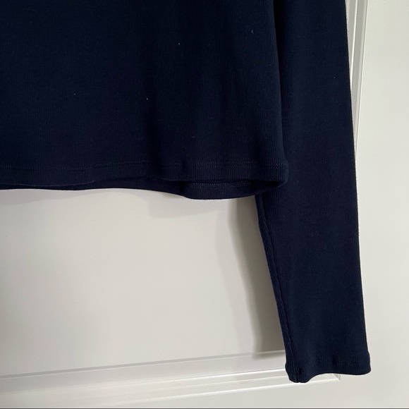 *NWT* GARAGE HALF ZIP - DARK BLUE SIZE SMALL - Picture 2 of 5
